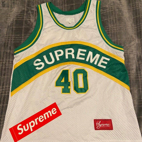 Supreme SuperSonics Inspired Jersey - Picture 1 of 5